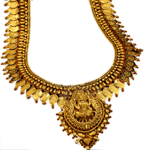 A picture of an antique necklace