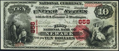 A banknote.Everything else category