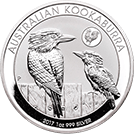 A Kookaburra silver coin