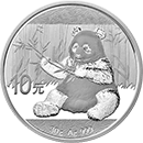 A Chinese Panda silver coin