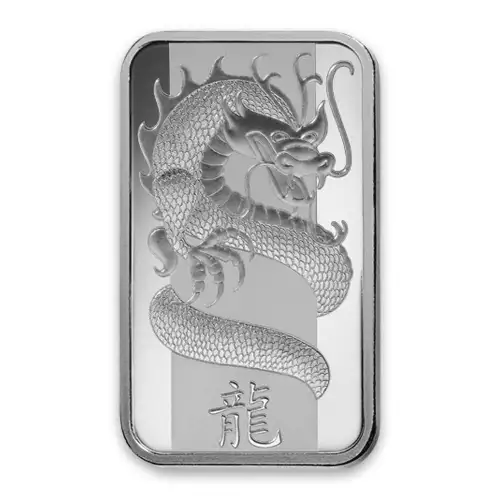 10g PAMP Silver Bar - Lunar Dragon (2)