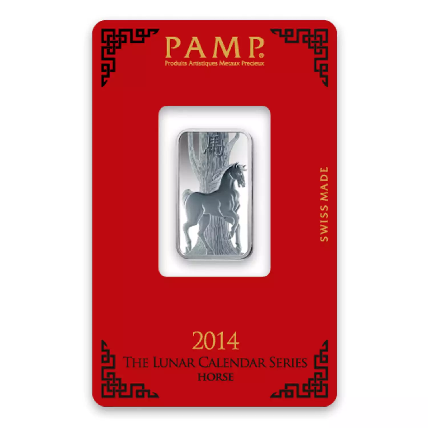 10g PAMP Silver Bar - Lunar Horse (3)