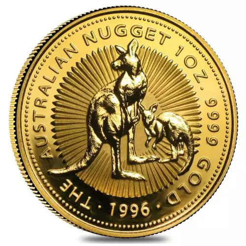 1996 1oz Australian Perth Mint Gold Lunar: Year of the Mouse (2)