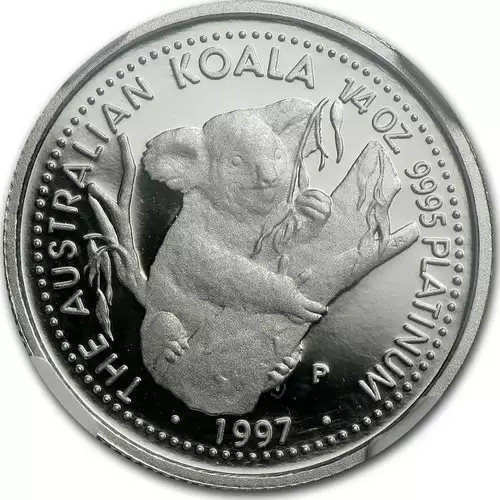 1997 1/4oz Australian Perth Mint Platinum Koala (2)