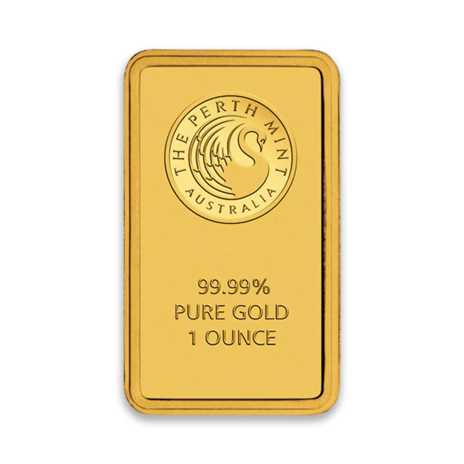 1oz Australian Perth Mint gold bar - minted