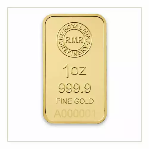 1oz Royal Mint Refinery Minted Gold Bar (2)