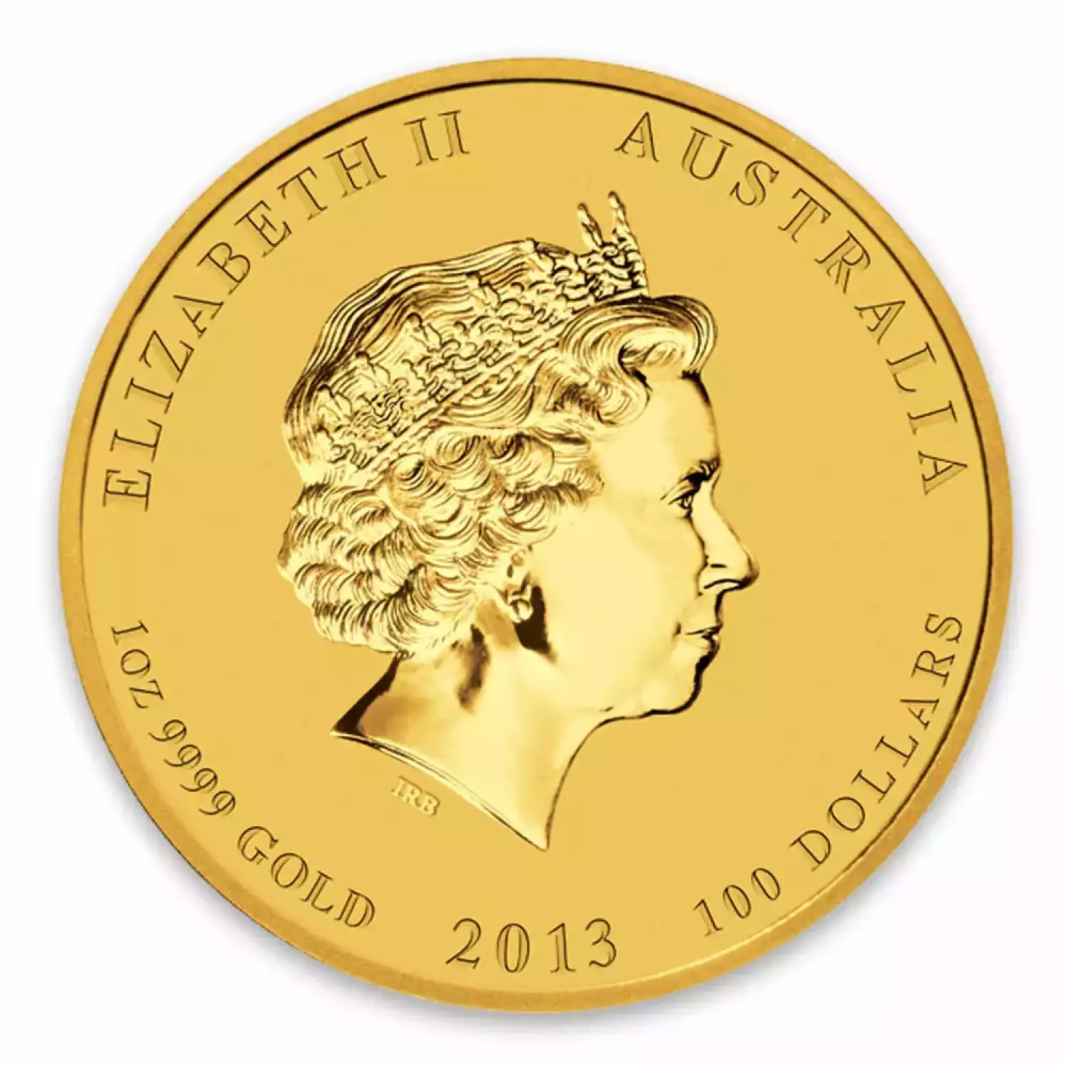 2013 1oz Australian Perth Mint Gold Lunar II: Year of the Snake (2)