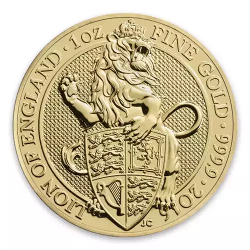 2016 1oz Britain Queen's Beasts: The Lion (2)