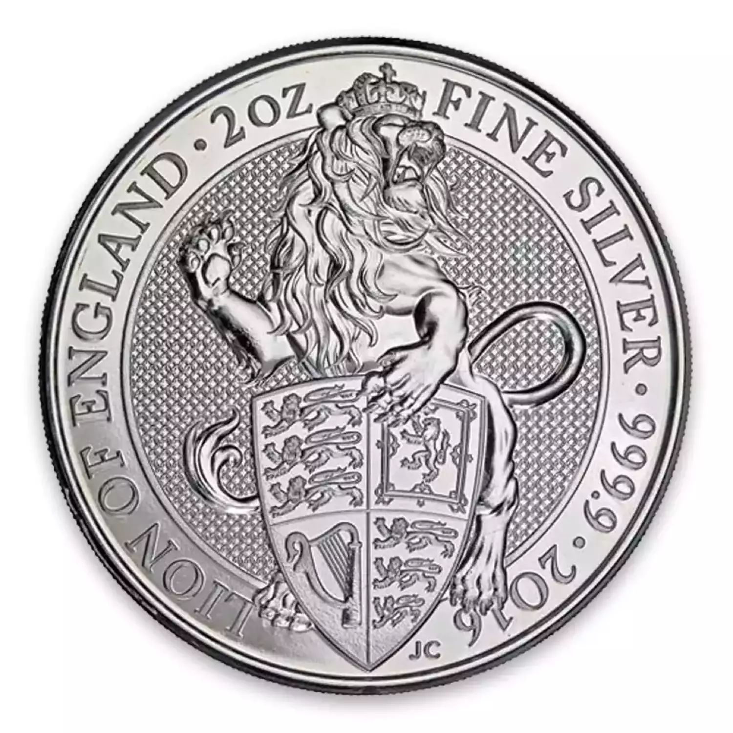 2016 2oz Silver Britain Queen's Beasts: The Lion (2)