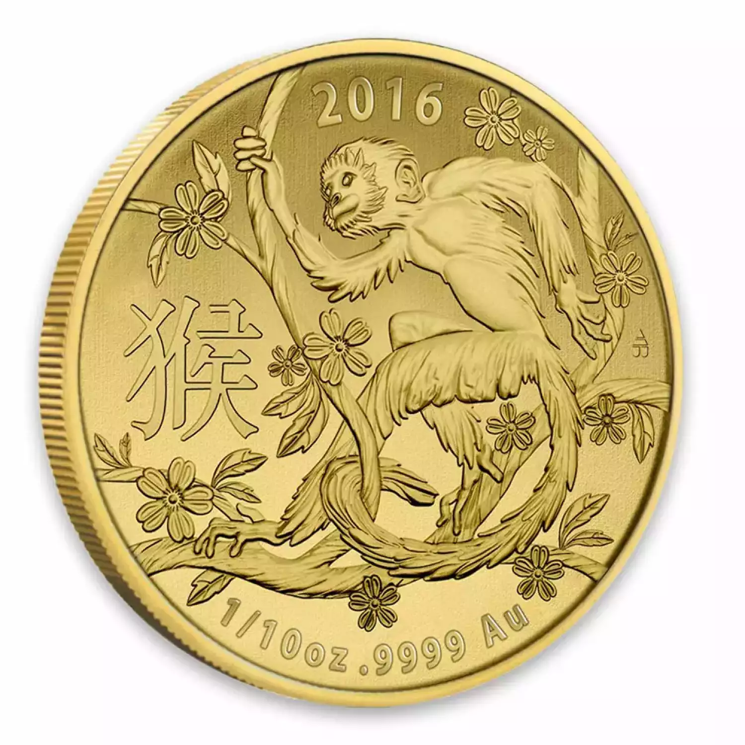 2016 Royal Australian Mint 1/10oz Year of the Monkey (3)