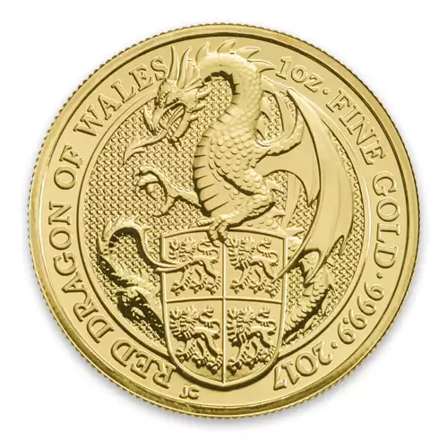 2017 1oz Britain Queen's Beasts: The Dragon (3)