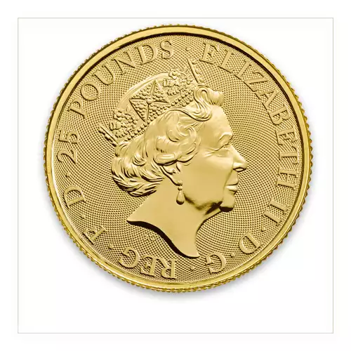 2018 1/4oz Gold Britain Queen's Beast: The Unicorn (2)