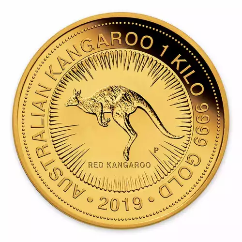 2019 1kg Australian Perth Mint Gold Kangaroo (2)