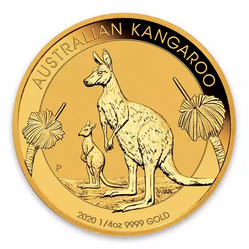 2020 1/4oz Australian Perth Mint Gold Kangaroo (2)