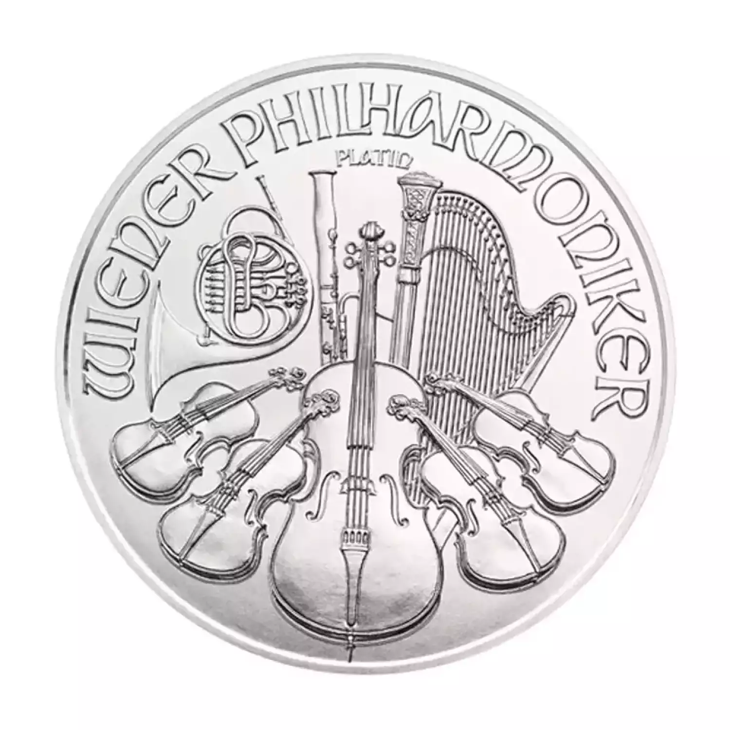 2020 1oz Austrian Platinum Philharmonic