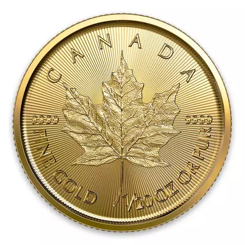 2021 1/20oz Canadian Gold Maple Leaf