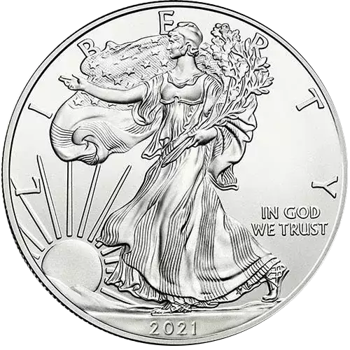 2021 1oz American Silver Eagle - Type 2 Reverse (3)