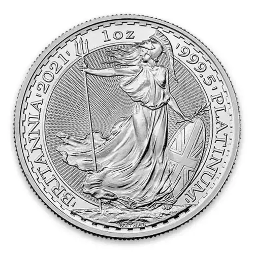 2021 1oz British Platinum Britannia Coin (2)