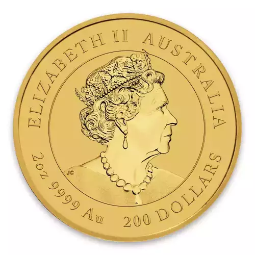 2021 2oz Australian Gold Lunar: Year of the Ox (3)