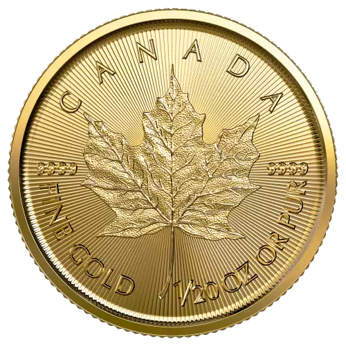 2023 1/20oz Canadian Gold Maple Leaf (2)