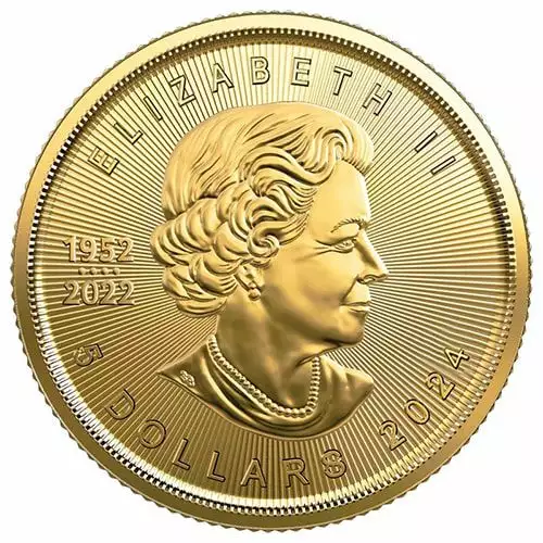 2024 1/10oz Canadian Gold Maple Leaf (2)