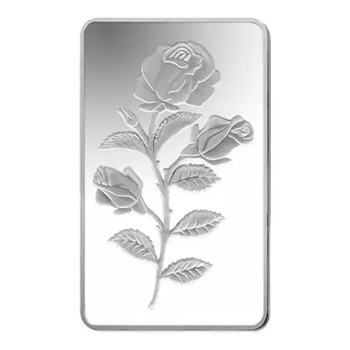 2.5g PAMP Silver Bar - Rosa (2)