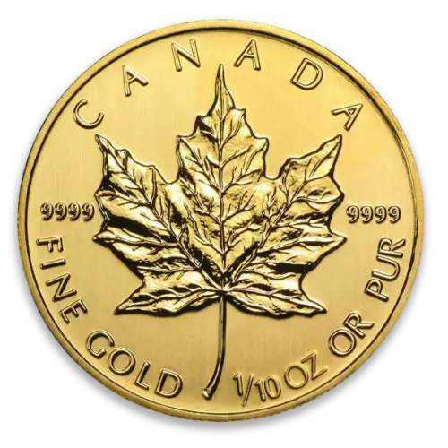 Any Year 1/10oz Canadian Gold Maple Leaf