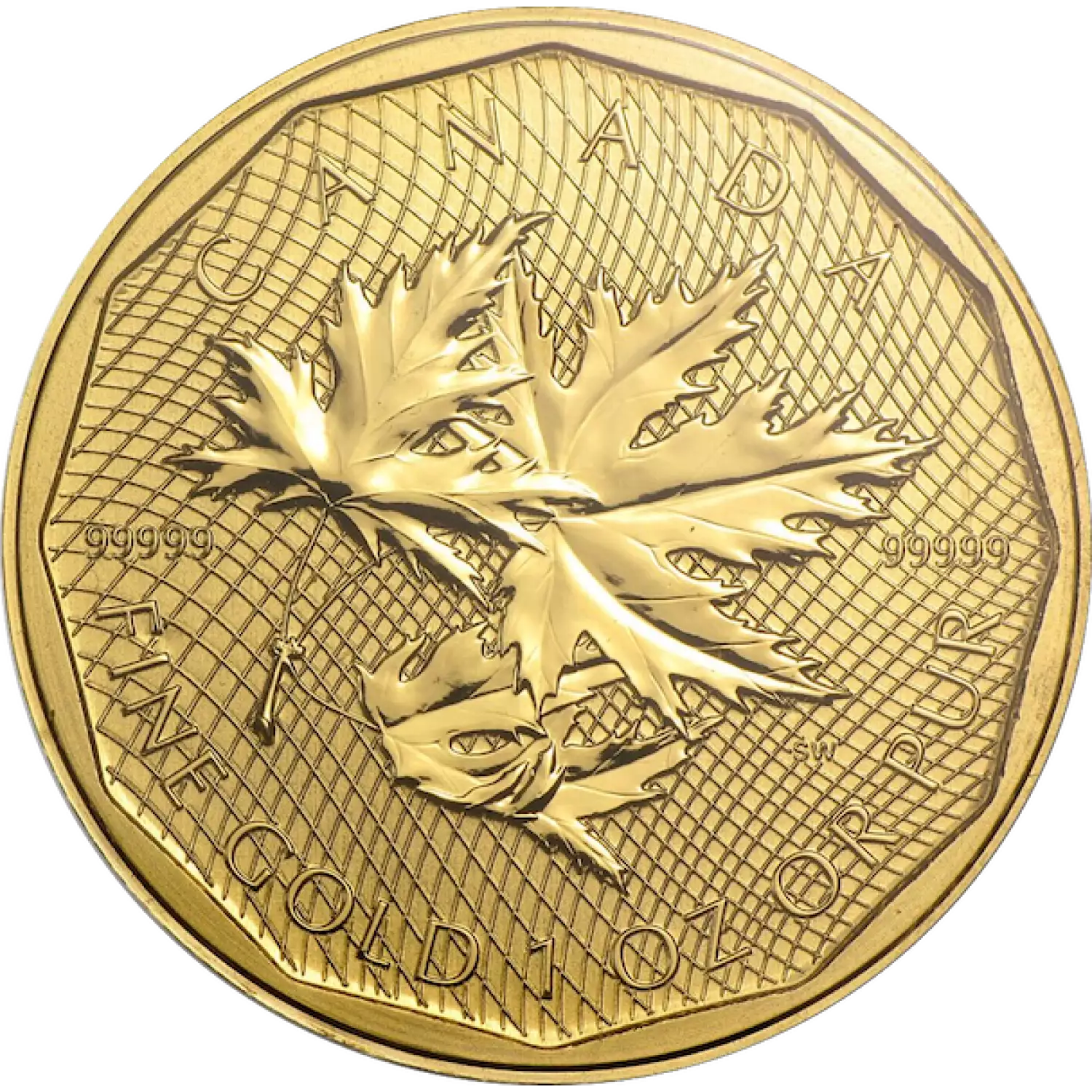 Any Year 1oz Canadian Gold Maple Leaf - 99999 (2)