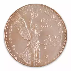 Mexican 200 Peso Gold Coin - Bicentenario (2)