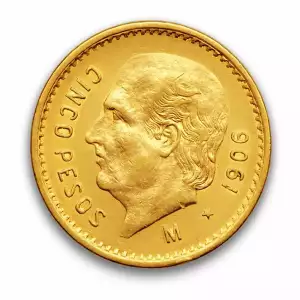 Mexico 5 Peso Gold Coin 