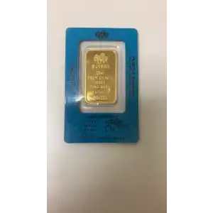 1oz Vintage PAMP Gold Bar - Fortuna (2)