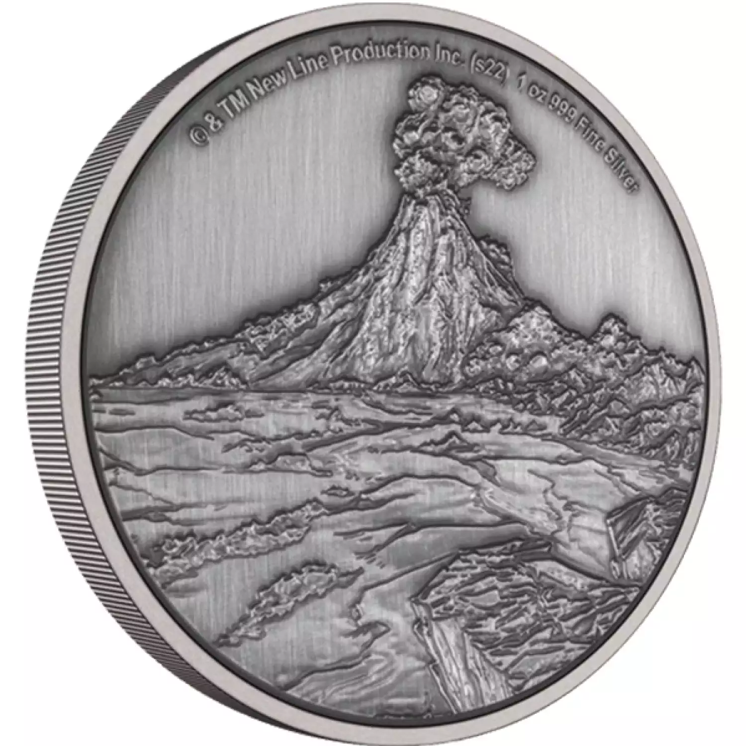 THE LORD OF THE RINGS - 2022 1oz  Mount Doom Silver Coin (2)